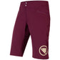 Pantalon corto Endura Singletrack Lite Short Fit - Violeta