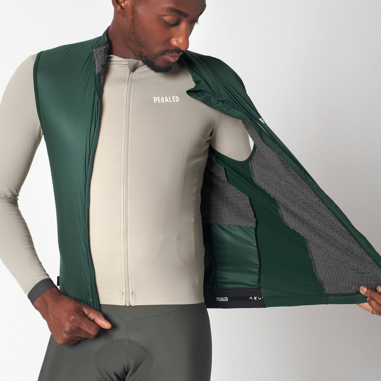 Gilet Pedaled Essential Alpha - Verde - D