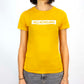 Women's T-Shirt All4cycling - Yellow