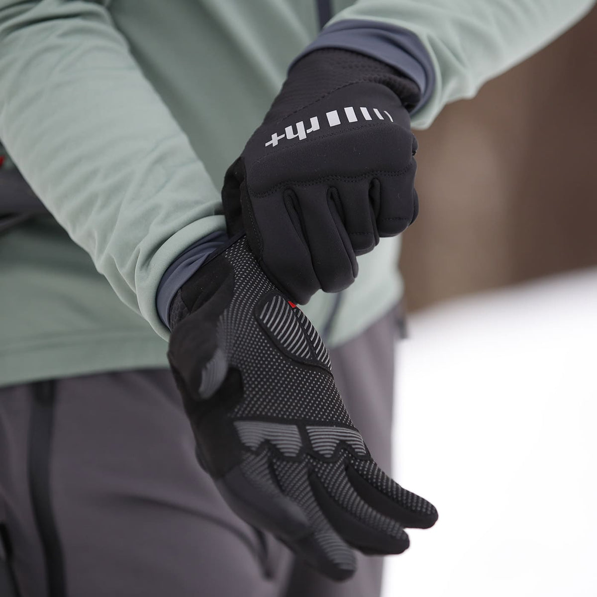 Guanti Rh+ Off Road - Nero - L