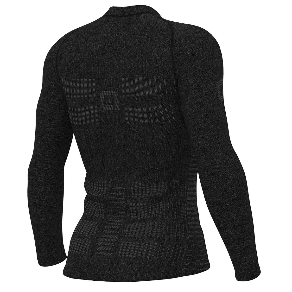 Maglia intima maniche lunghe Ale Seamless Wool - Grigio