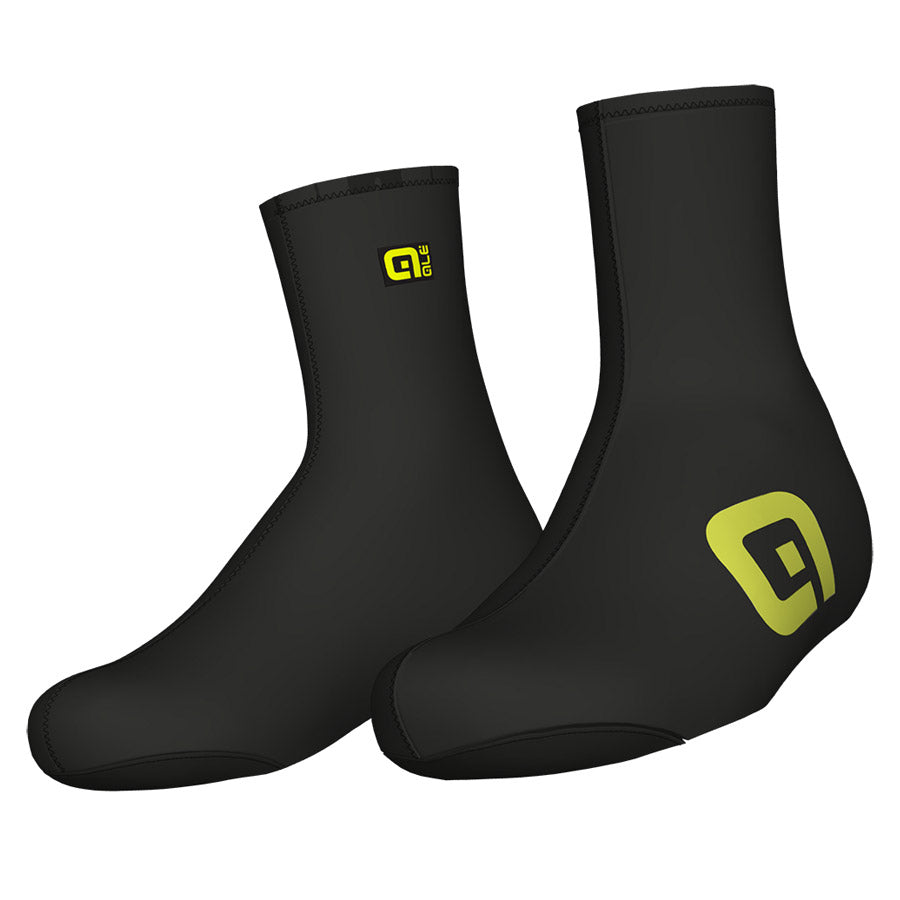 Copriscarpe Ale Neoprene - Nero Giallo