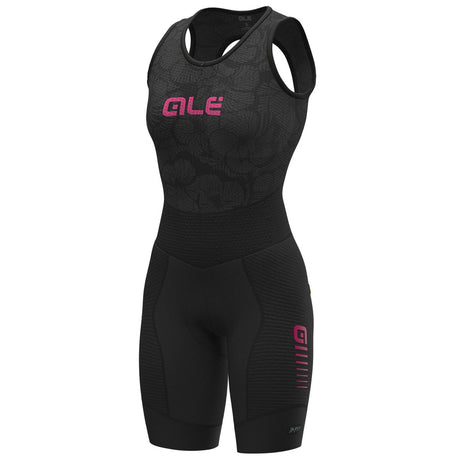 Salopette donna Ale R-EV1 Future Integrato - Nero rosa