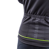 Maglia maniche lunghe donna Ale Solid Fondo - Nero