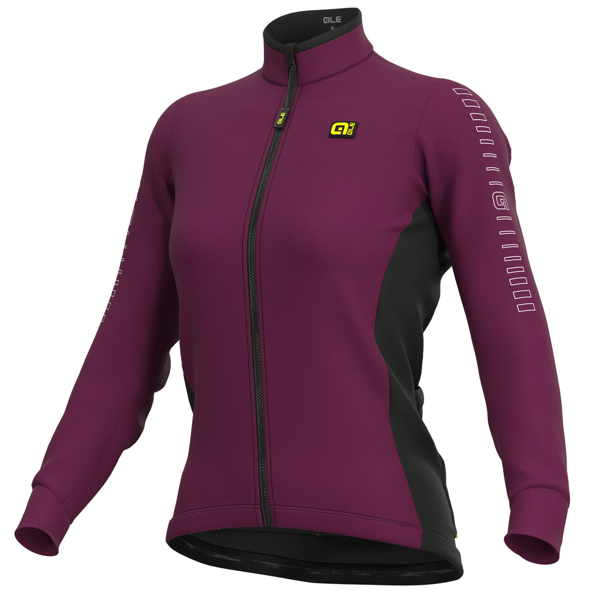 Maglia maniche lunghe donna Ale Solid Fondo - Viola - E