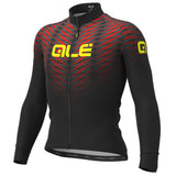 Maglia maniche lunghe Ale Solid Thorn - Nero rosso - A