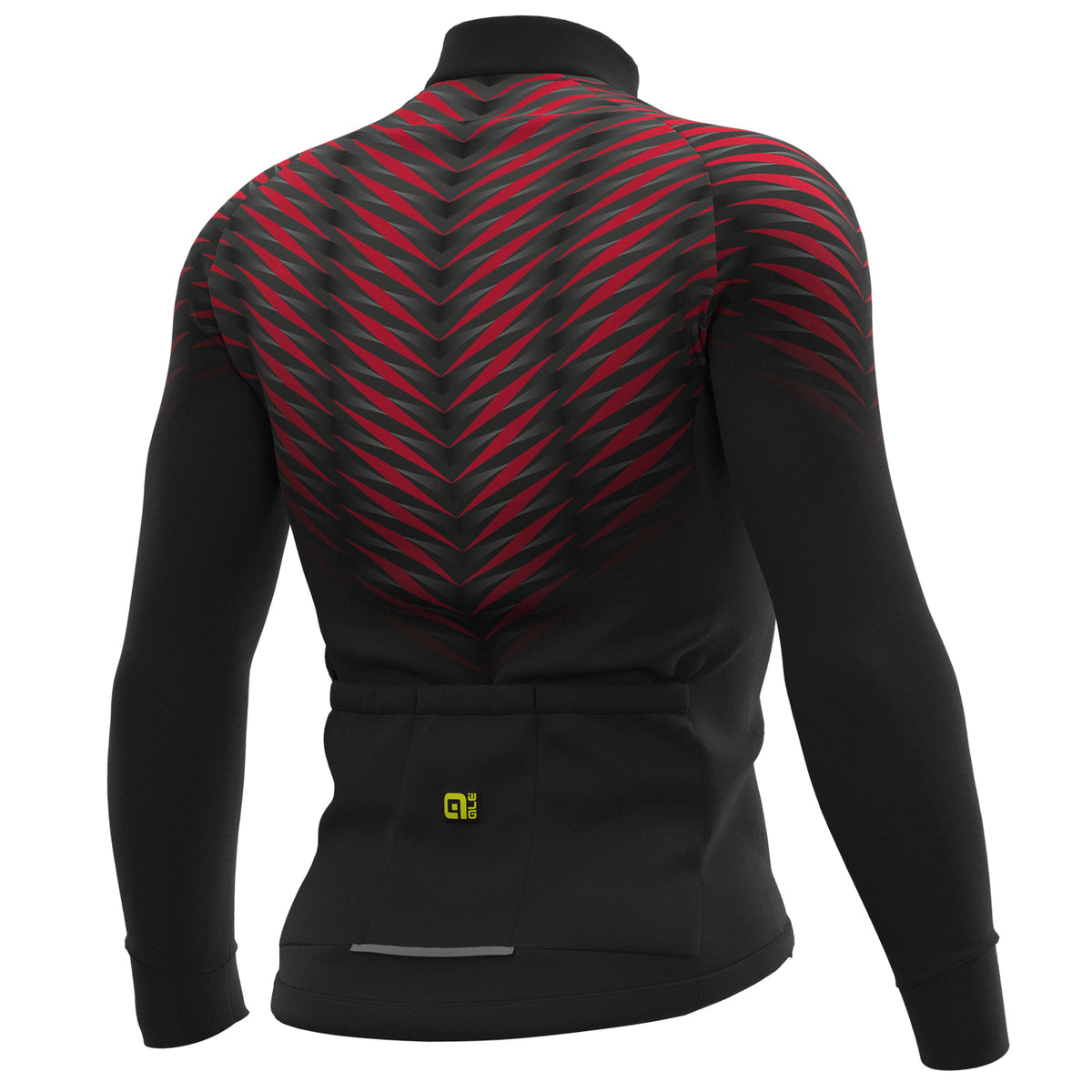 Maglia maniche lunghe Ale Solid Thorn - Nero rosso - B