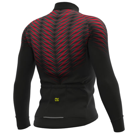 Maglia maniche lunghe Ale Solid Thorn - Nero rosso - B