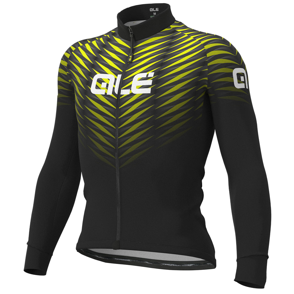 Maglia maniche lunghe Ale Solid Thorn - Nero giallo - Q
