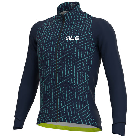 Maglia maniche lunghe Ale PRR Green Bolt - Blu - G