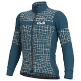 Maglia maniche lunghe Ale Solid Wall - Petrolio - P