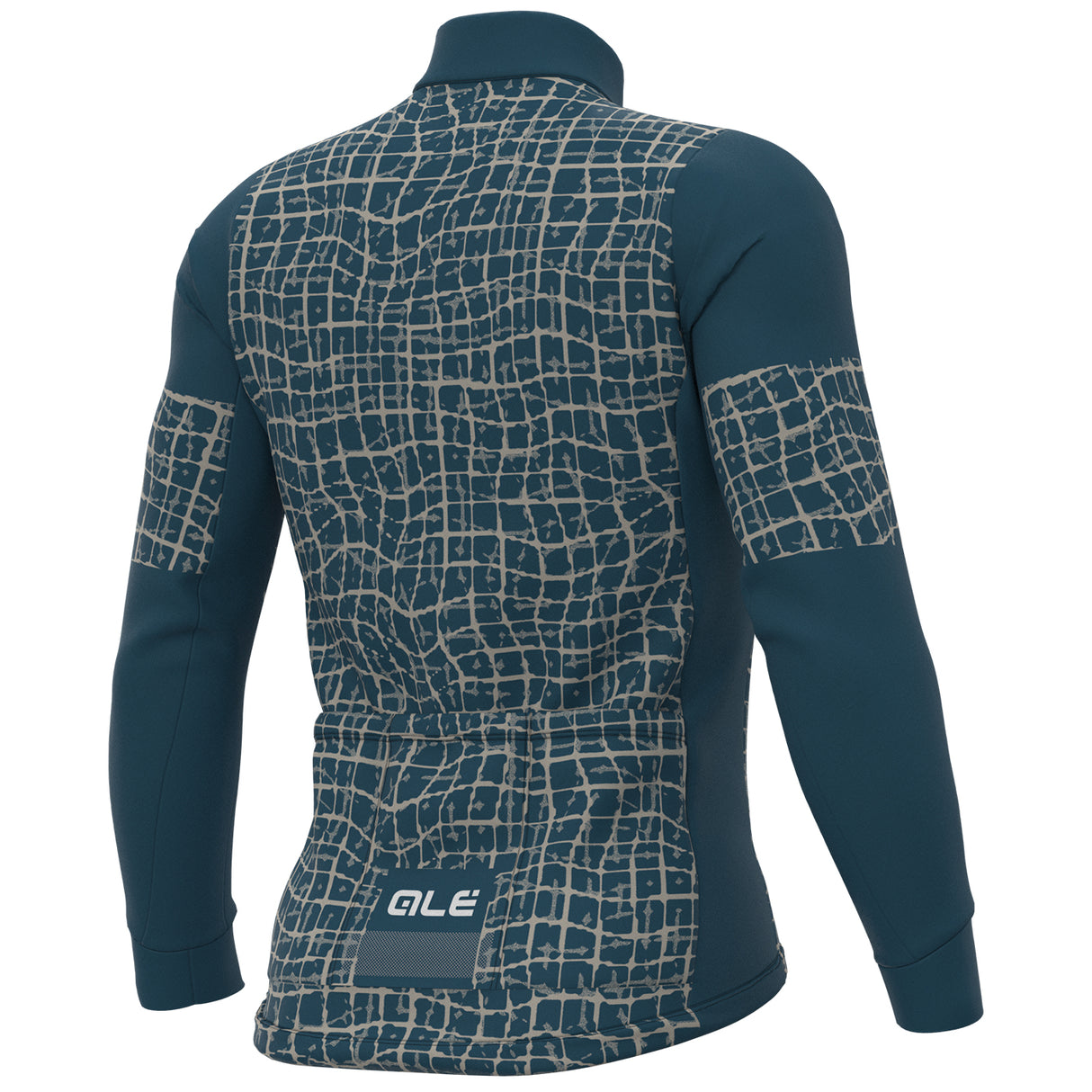 Maglia maniche lunghe Ale Solid Wall - Petrolio - Q
