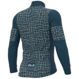 Maglia maniche lunghe Ale Solid Wall - Petrolio - Q