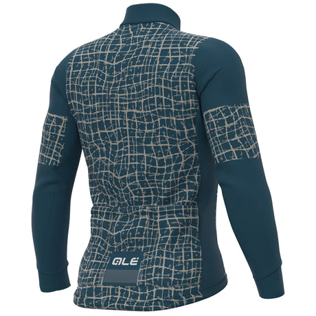 Maglia maniche lunghe Ale Solid Wall - Petrolio - Q