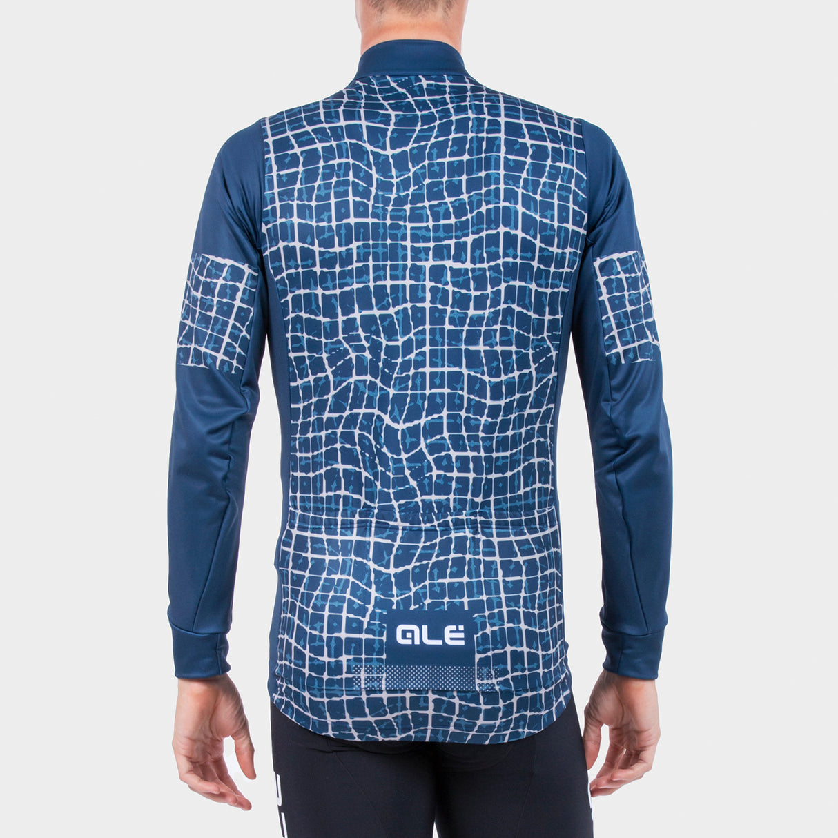 Maglia maniche lunghe Ale Solid Wall - Petrolio - B