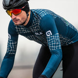 Maglia maniche lunghe Ale Solid Wall - Petrolio - C