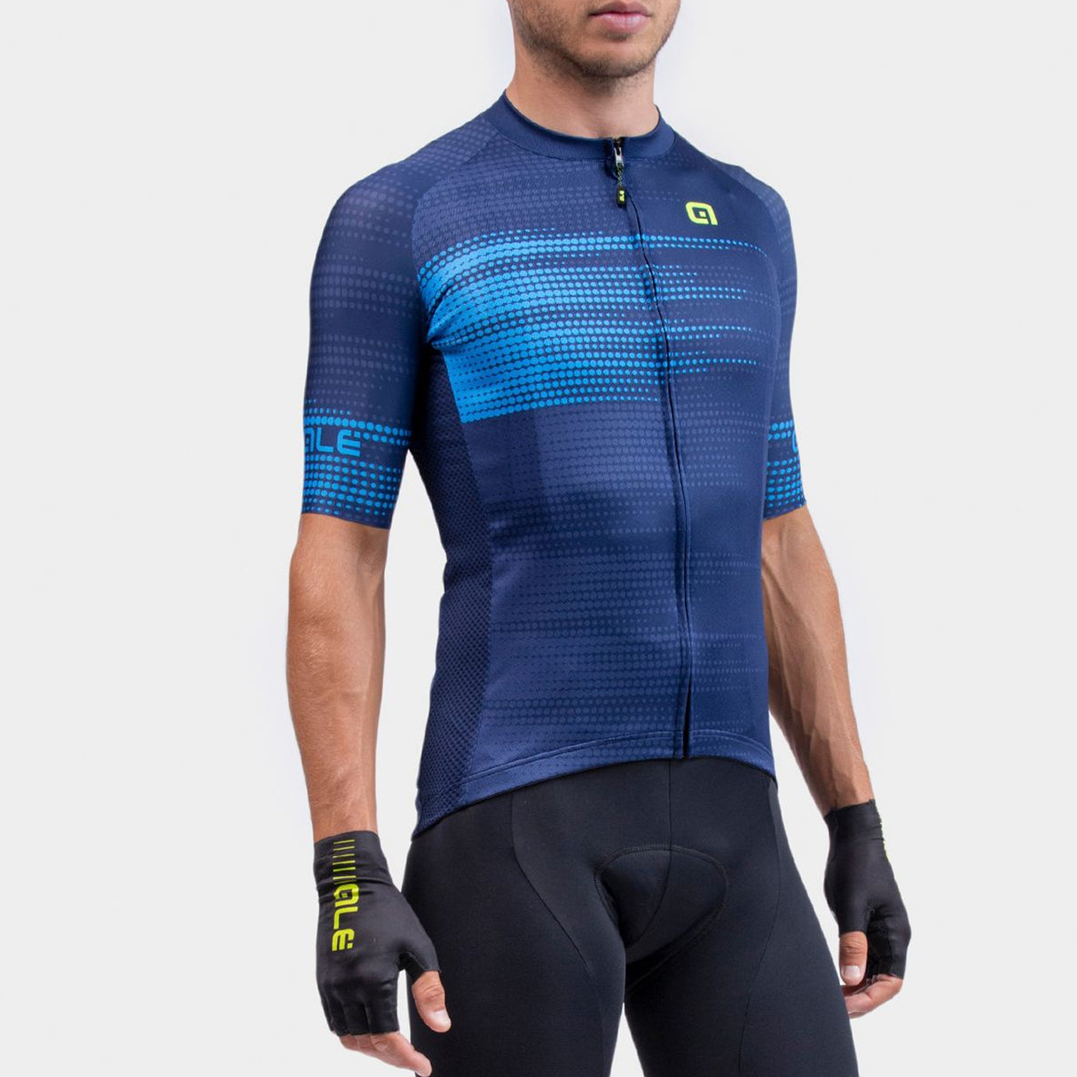Maglia Ale Solid Turbo - Blu - D