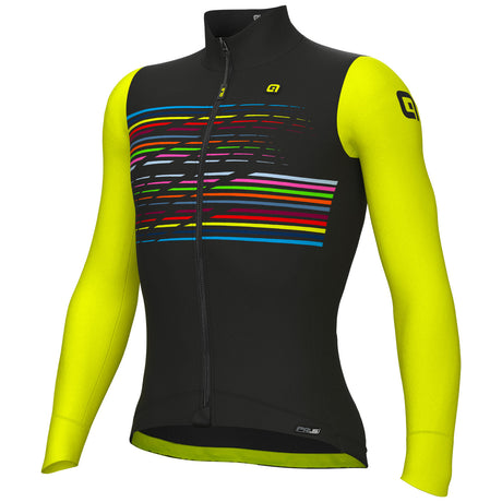 Maglia maniche lunghe Ale PR-S Logo - Nero - A