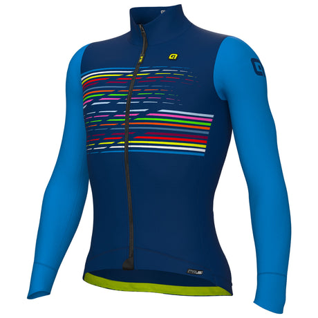 Maglia maniche lunghe Ale PR-S Logo - Blu - A