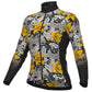 Maglia maniche lunghe donna Ale PRR Hibiscus - Giallo - G