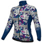 Maglia maniche lunghe donna Ale PRR Hibiscus - Blu