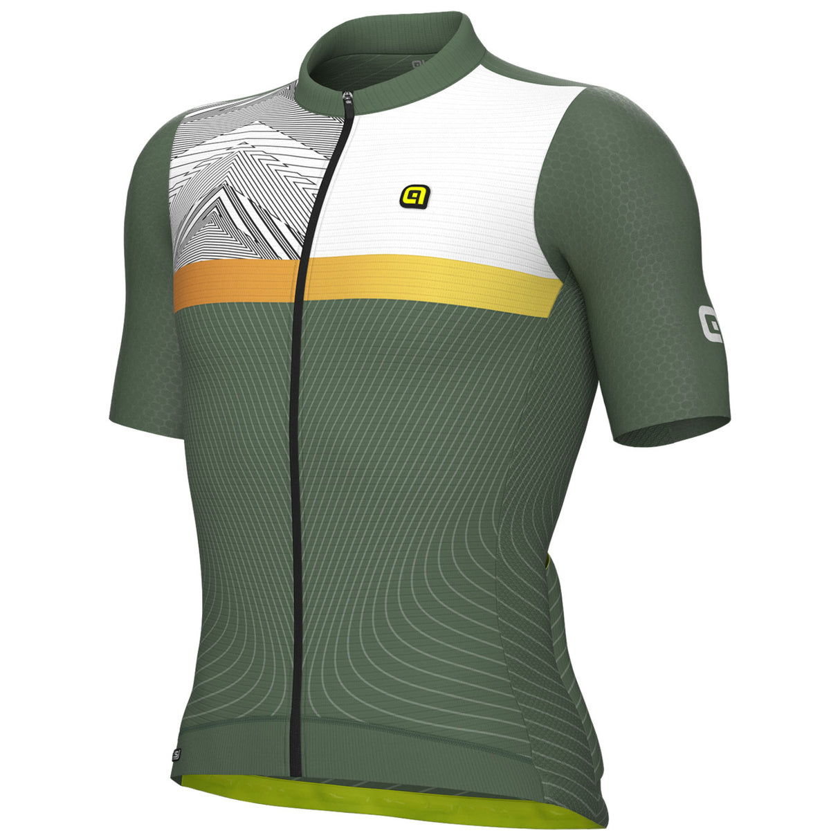 Maglia Ale PR-S Zig Zag - Verde - O