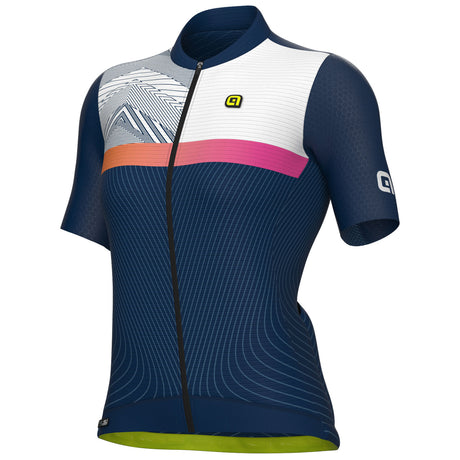 Maglia donna Ale PR-S Zig Zag - Blu - A