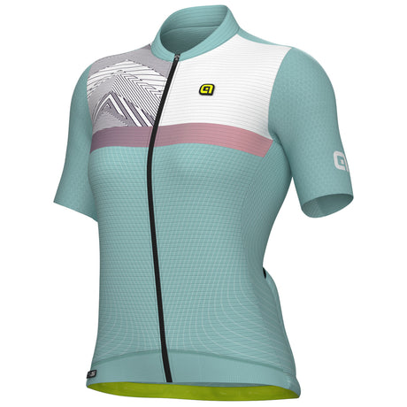 Maglia donna Ale PR-S Zig Zag - Azzurro - O