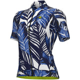 Maglia donna Ale PR-S Leaf - Blu - F