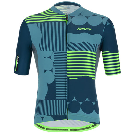 Maglia Santini Delta Optic - Verde - Q