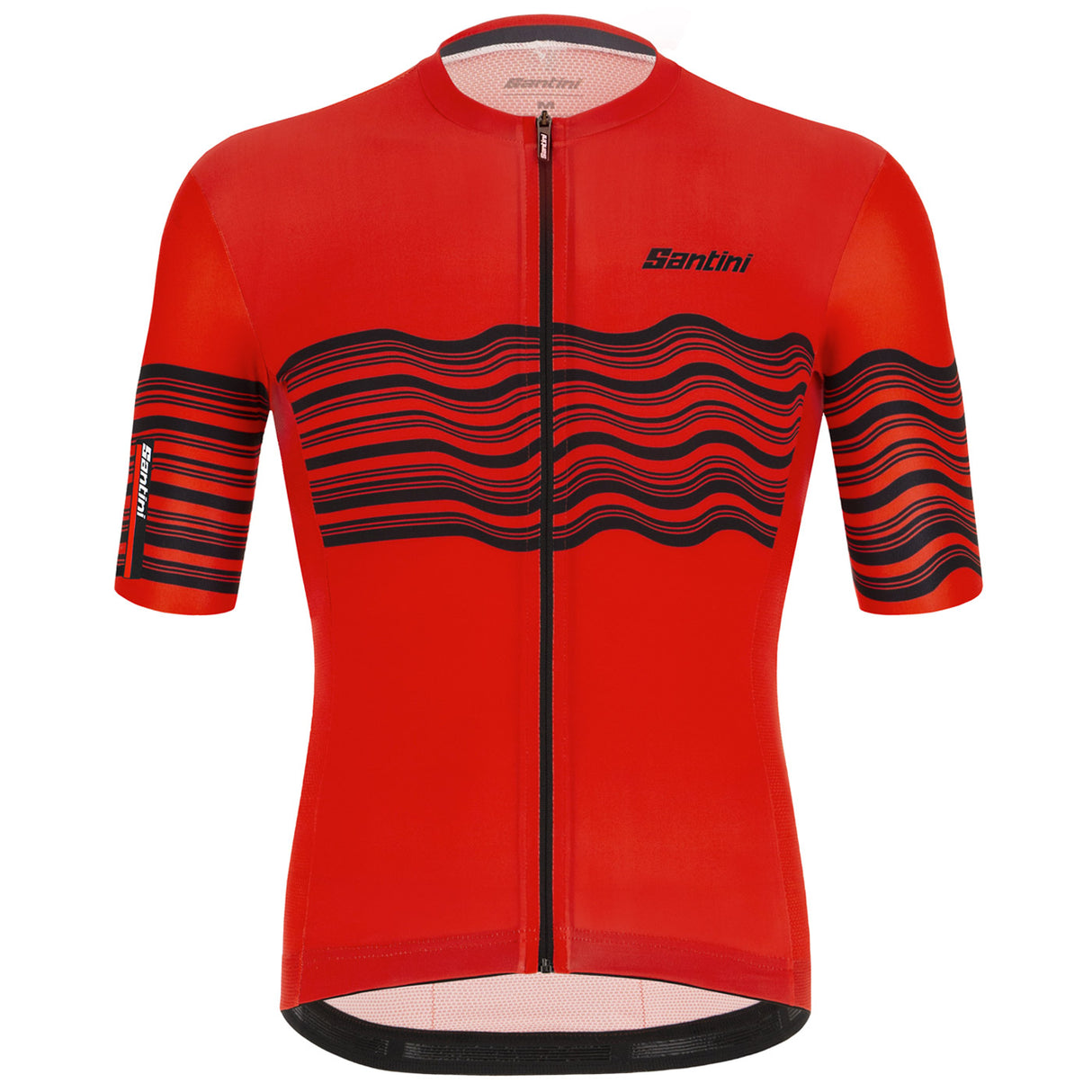 Maglia Santini Tono Profilo - Rosso - I