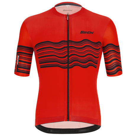Maglia Santini Tono Profilo - Rosso - I