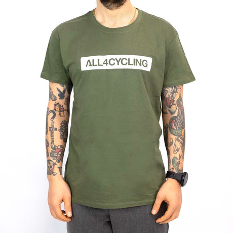 T-Shirt All4cycling - Verde - F