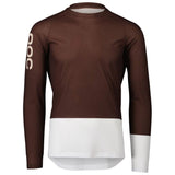 Maglia maniche lunghe Poc MTB Pure - Marrone scuro - F