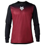Maglia maniche lunghe Fox Ranger Keel - Bordeaux - L