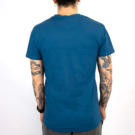 T-Shirt All4cycling - Blu - D