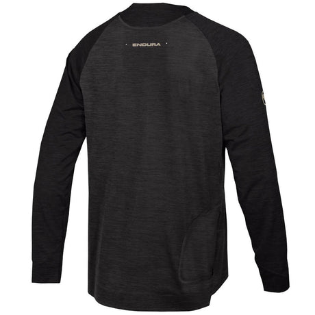 Maglia maniche lunghe Endura SingleTrack - Nero - A