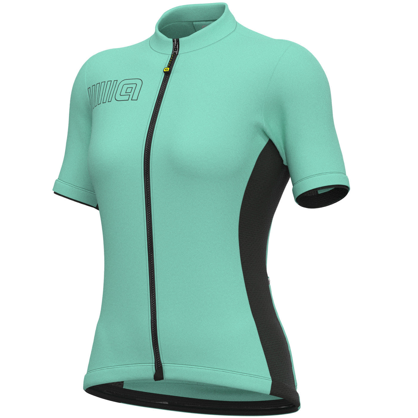 Maglia donna Ale Solid Color Block - Verde chiaro - B