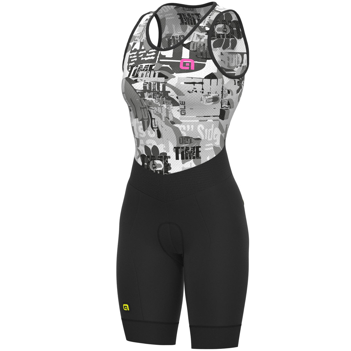 Salopette donna Ale R-EV1 Velocity Integrato - Nero grigio - E
