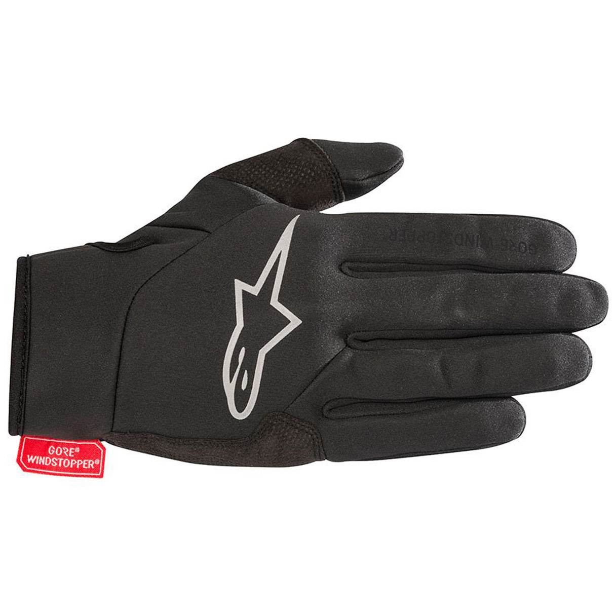 Guanti Alpinestars Cascade Gore Windstopper - Nero