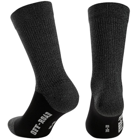 Calze Assos Trail Evo - Nero - H
