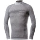 Maillot de corps manches longues Biotex Lupetto 3D - Gris