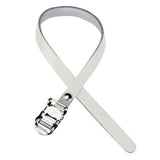 Cinghie per pedali Brn Leather - Bianco