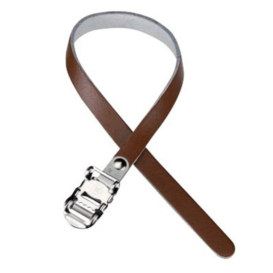 Cinghie per pedali Brn Leather - Marrone