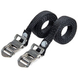 Cinturini per pedali Brn nylon - Nero