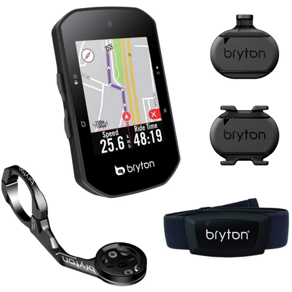 Bryton Rider S500T - Nero - Q