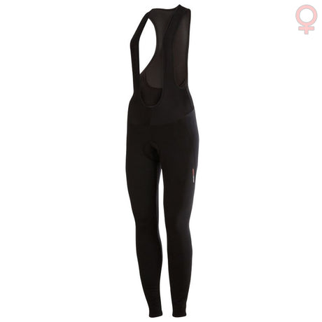 Calzamaglia con bretelle Donna Castelli Meno Wind - Nero