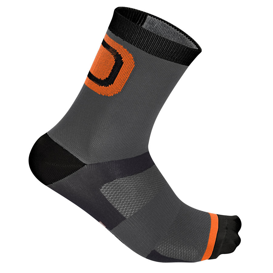 Calze DotOut Logo 13 - Grigio Arancio