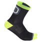 Calze DotOut Logo 9 - Nero Giallo