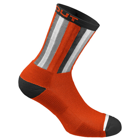 Calze invernali Dotout Stripe - Arancio Fluo